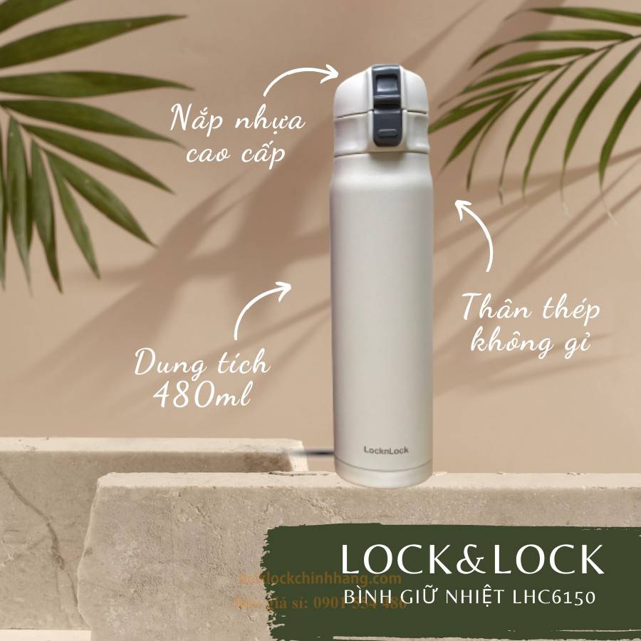 Bình Giữ Nhiệt Lock&Lock 480ml Symphony Tumbler LHC6150 4