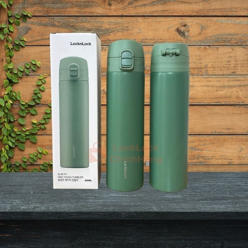 Bình Giữ Nhiệt Lock&Lock 400ml – LHC3270 Slim Fit Onetouch 19 Bình Giữ Nhiệt Lock&Lock 400ml – LHC3270 Slim Fit Onetouch 18