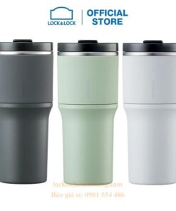 Ly Giữ Nhiệt Lock&Lock 650ml – LHC4277S Metro Drive Kèm Ống Hút Và Cọ Rửa 3