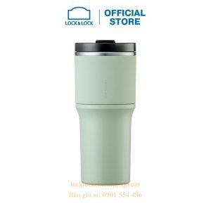 Ly Giữ Nhiệt Lock&Lock 650ml – LHC4277S Metro Drive Kèm Ống Hút Và Cọ Rửa 7