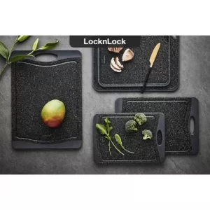 CKD007 THOT NHUA Black Marble Lock Lock Antibacterial Cutting Board 330230mm mau den 2