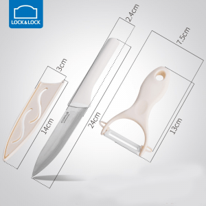 CKK502WHT Bo dao co nap day bang thep khong gi mau trang 2