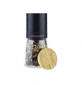 CKO115BLK-Hủ xay tiêu -140ml-Đen-Thủy tinh-CN-48