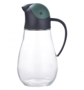 CKO201GRN-OCH;Bình đựng dầu bằng thủy tinh với nắp mở tự động Lock & Lock 550ml – Màu xanh lá cây