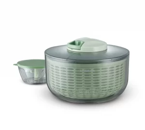 CKS319GRN – Bộ Rổ Quay Rau và Dụng cụ băm rau củ LocknLock, D260XH190 mm – Màu xanh lá