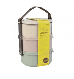 HPL771-L&L Lunch box 3 layer size M (152×142×180mm)