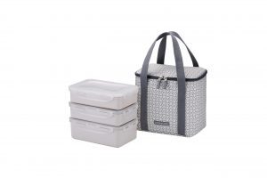 HPL817CI-HCM – Bộ túi hộp cơm Lock&Lock 3P (HPL816*1, HPL816C*1, HPL817*1, Lunch Bag*1) – Màu ngà