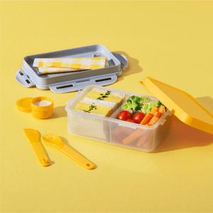 HPL817LBLU Hop com LocknLock Togo Lunchbox 1L Mau xanh 3