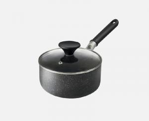 LED4181MBIH-Nồi Beet Marble bằng nhôm 1 tay cầm 18cm – Màu đen xám