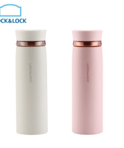 LHC4131PIK Binh giu nhiet Lock Lock Feather Light Ring Vacuum Tumbler 450ml Mau hong 2