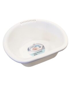 P 00602 Thau rua chen bat 343115.5cm Mau trang 1