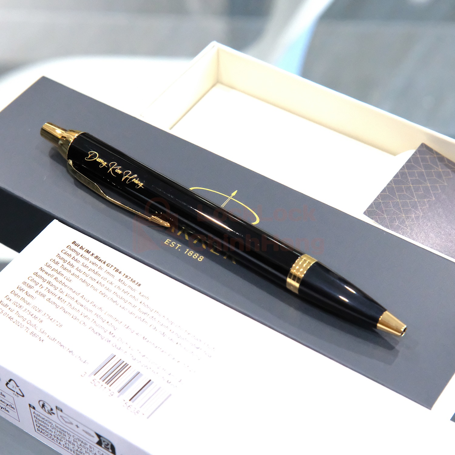 Parker là thương hiệu Mỹ, ra đời năm 1888 và nổi tiếng với nhiều dòng bút mang tính biểu tượng