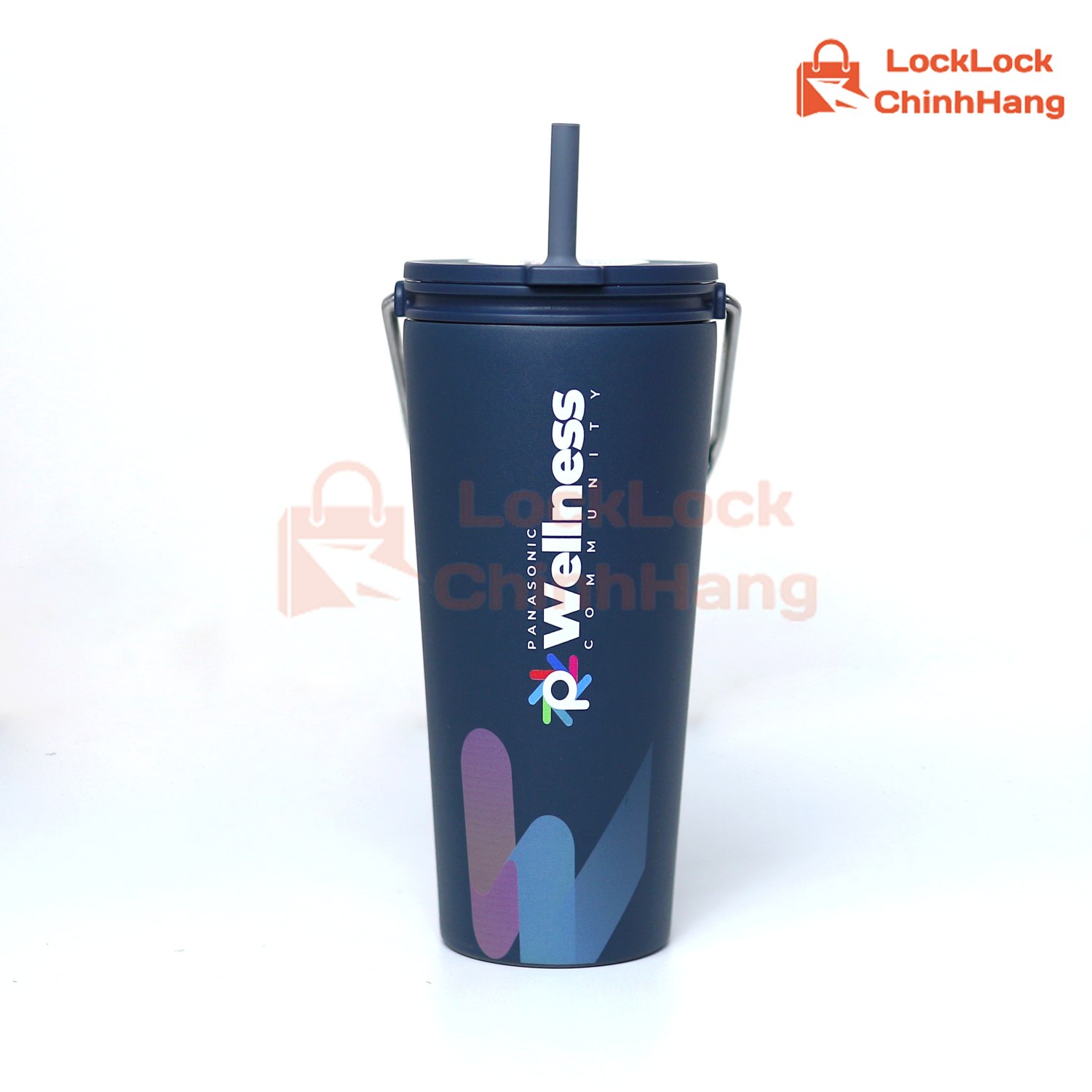 Bình Giữ Nhiệt Lock&Lock 540ml Bucket Tumbler Kèm Ống Hút LHC4268 (3 màu) 8 binh giu nhiet locklock 540ml lhc4268 02