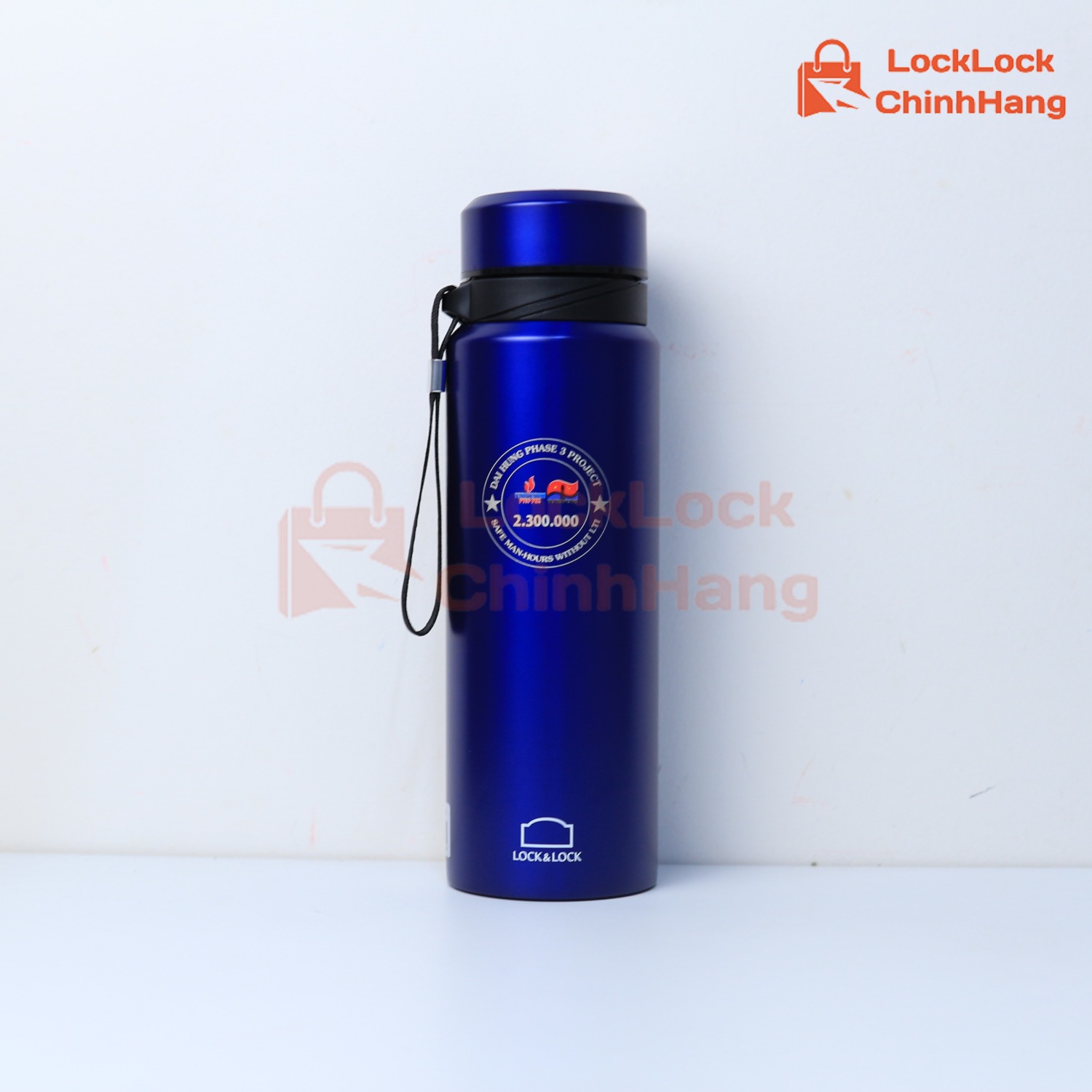 Mẫu bình giữ nhiệt LHC6180FU in ấn logo theo yêu cầu