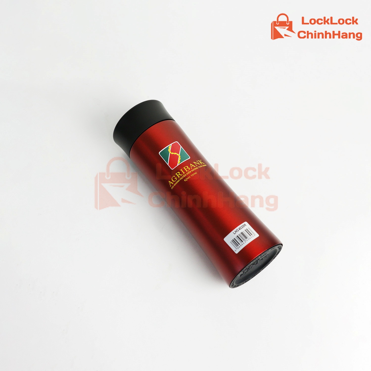 Màu bình hài hòa với logo giúp bộ quà tặng thể hiện nhận diện thương hiệu tốt hơn