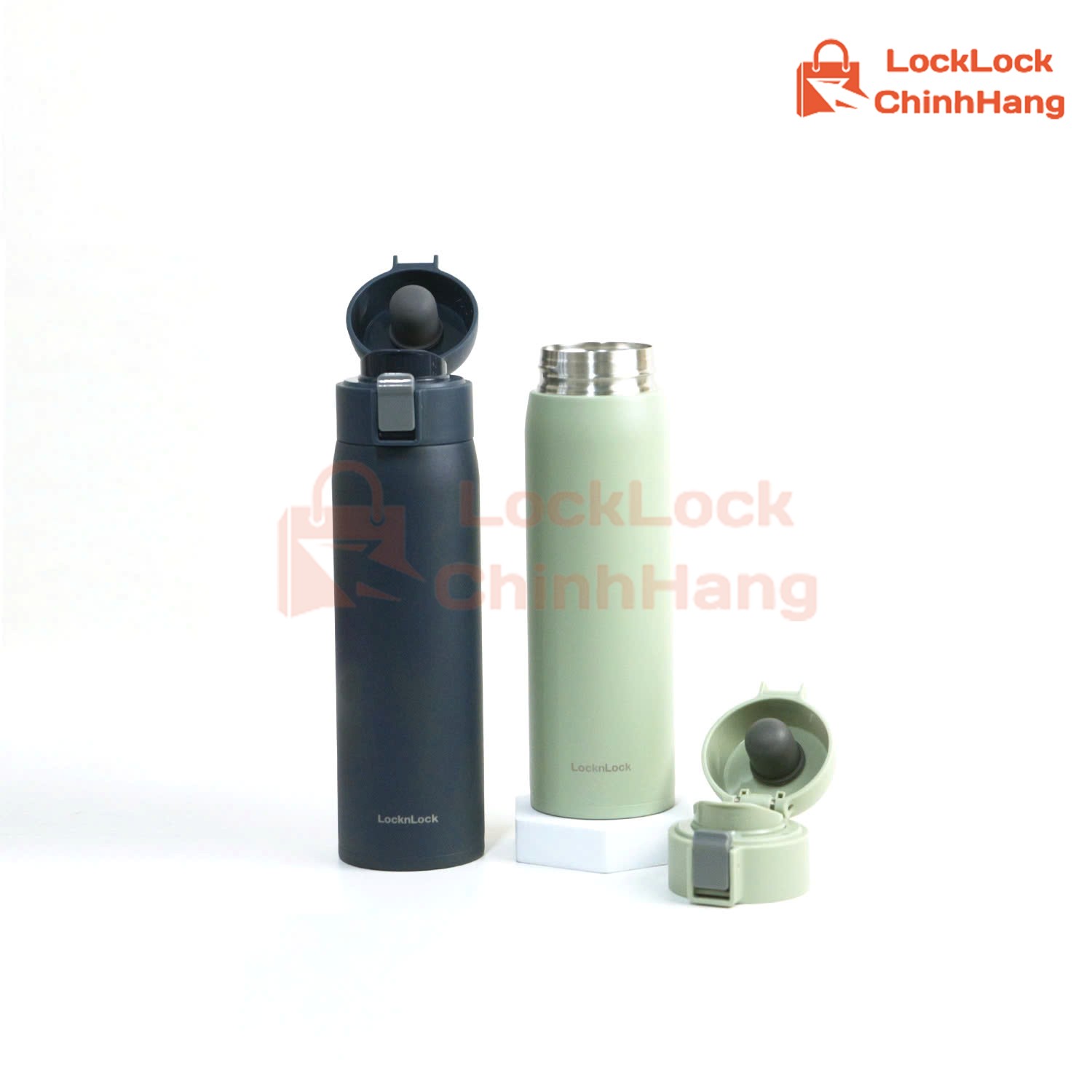 Bình giữ nhiệt LocknLock Point One Touch LHC3255 500ml - locklockchinhhang.com
